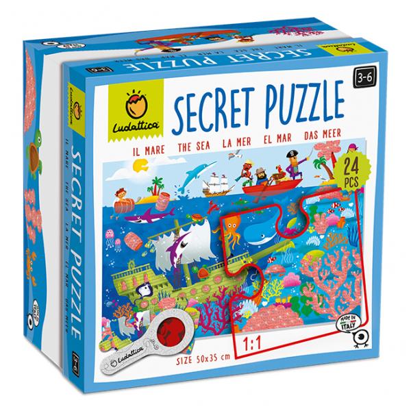 Puzzle secret  La mer St Barthelemy