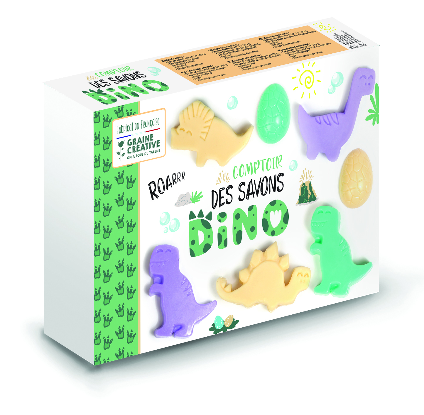 Coffret Savons Dinos St Barthelemy